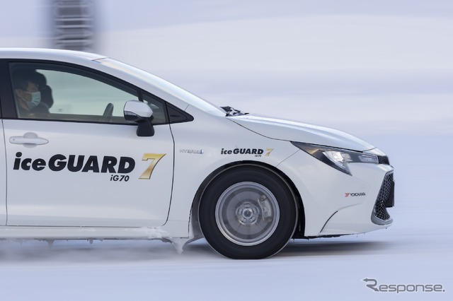 【ヨコハマ アイスガード7 試乗】相反する氷上と雪上性能の両立、高い操縦性は雪道の強い味方に