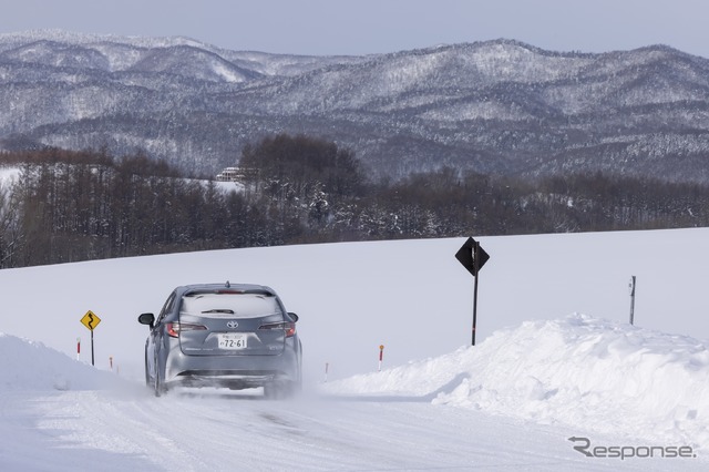 【ヨコハマ アイスガード7 試乗】相反する氷上と雪上性能の両立、高い操縦性は雪道の強い味方に