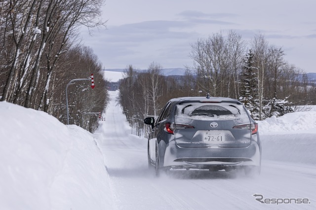 【ヨコハマ アイスガード7 試乗】相反する氷上と雪上性能の両立、高い操縦性は雪道の強い味方に