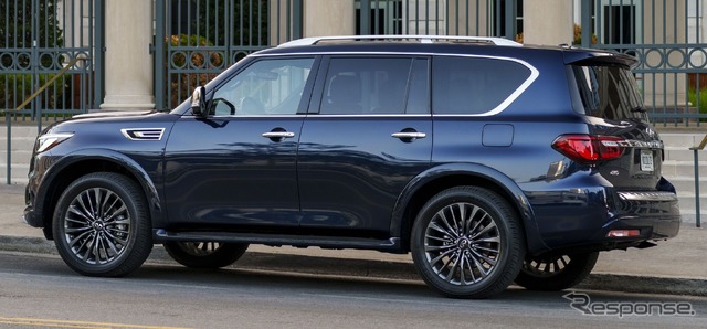 インフィニティ QX80 の2024年モデル