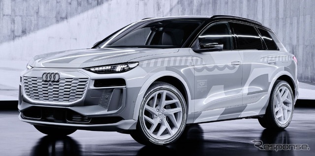 アウディ Q6 e-tron のプロトタイプ
