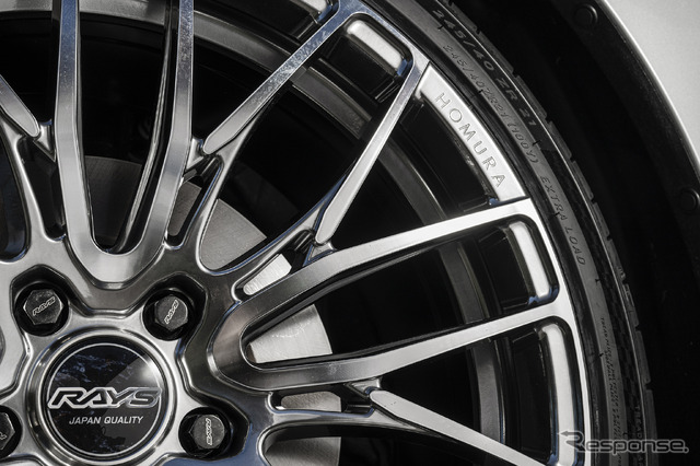 レイズ ホムラ2×10BD/21×9.0J IN45 245/40R21