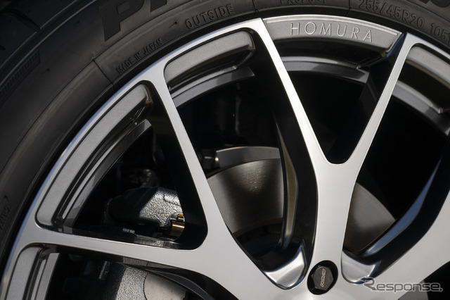 レイズ ホムラ2×7FT/20×8.5J IN45 255/45R20