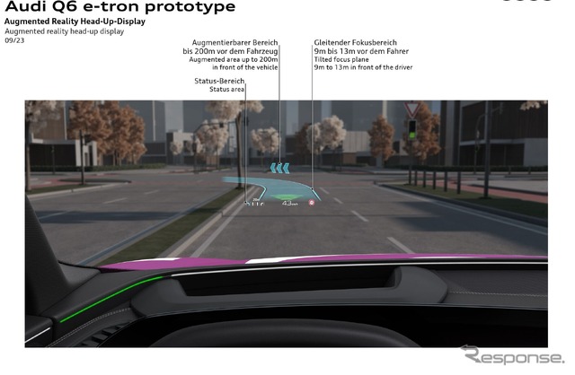 アウディ Q6 e-tron のプロトタイプ