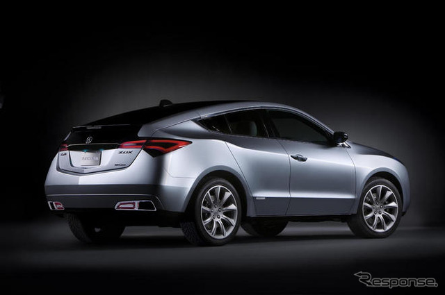 【ニューヨークモーターショー09】アキュラの新クロスオーバー ZDX、ベールを脱ぐ