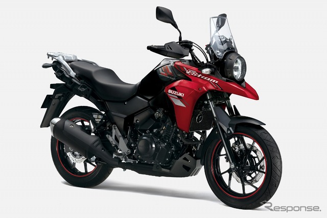 スズキ Vストローム250(レッド/ブラック)