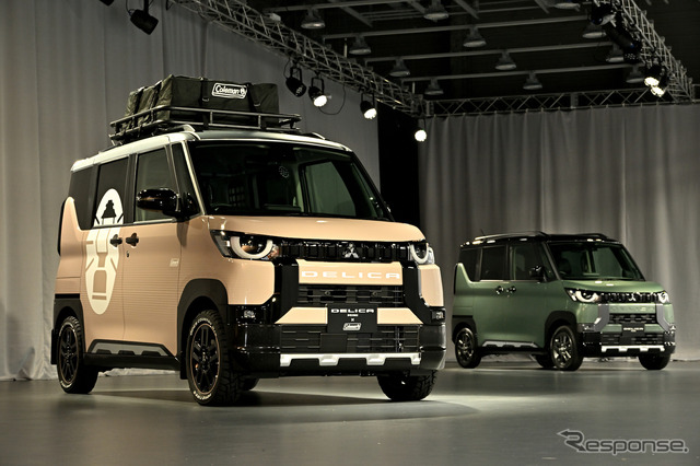 三菱 デリカミニ×Coleman（東京オートサロン2023）