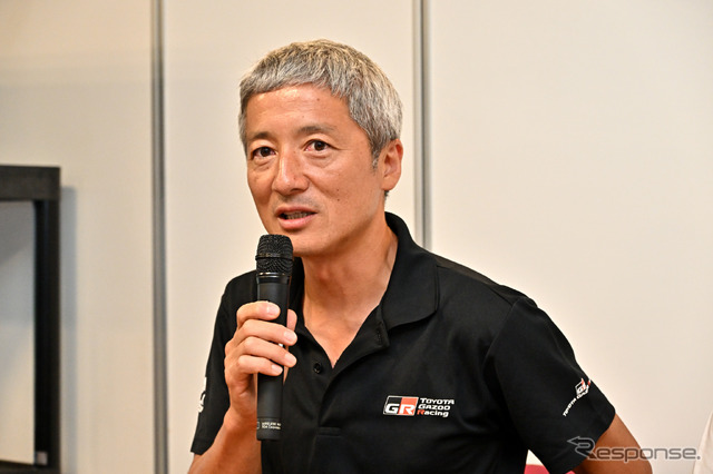 GR車両開発部グループ長の齋藤尚彦氏