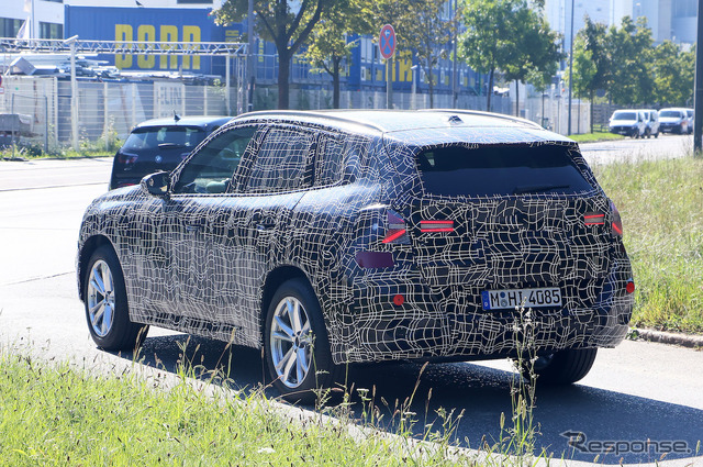 BMW X3 次期型プロトタイプ(スクープ写真)