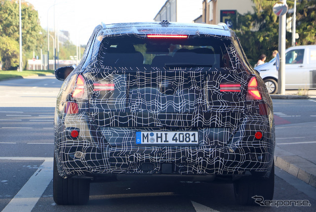 BMW X3 次期型プロトタイプ(スクープ写真)