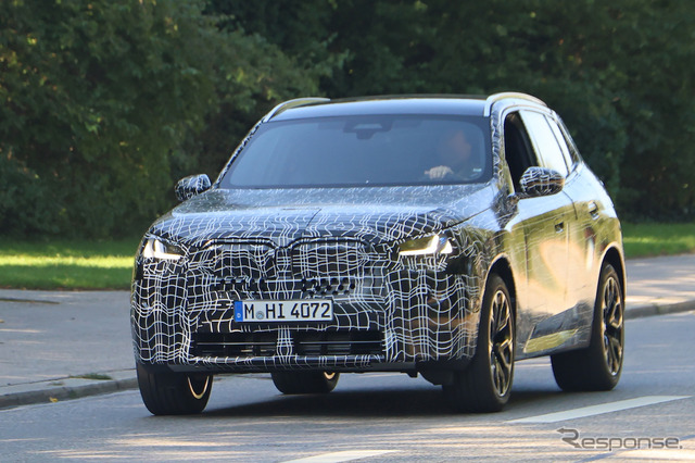 BMW X3 次期型プロトタイプ(スクープ写真)