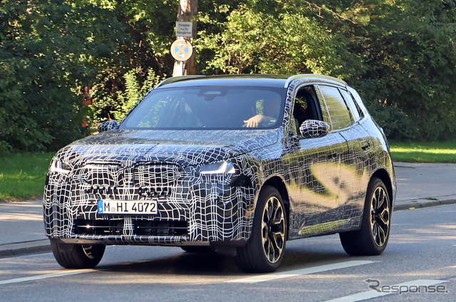 BMW X3 次期型プロトタイプ(スクープ写真)