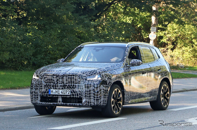 BMW X3 次期型プロトタイプ(スクープ写真)