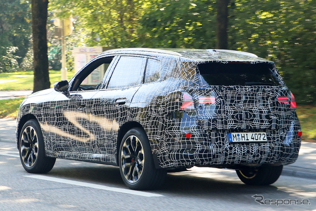 BMW X3 次期型プロトタイプ(スクープ写真)