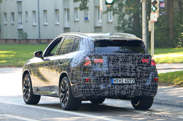 BMW X3 次期型プロトタイプ(スクープ写真)