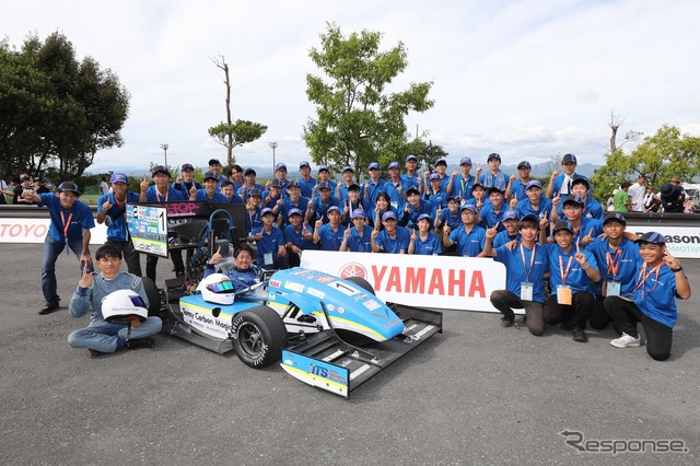 第21回 学生フォーミュラ日本大会2023で総合1位となった京都工芸繊維大学