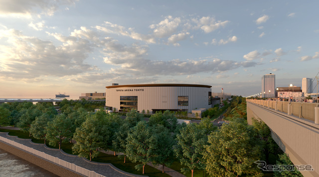 TOYOTA ARENA TOKYO 外観(遠景)