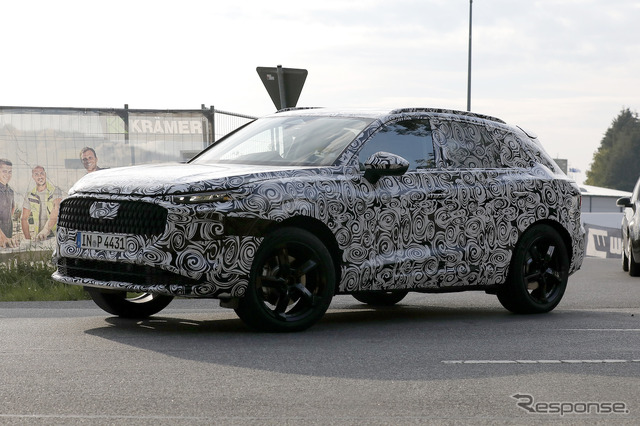アウディ Q3 次期型プロトタイプ(スクープ写真)