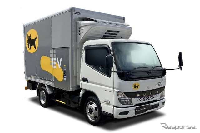 ヤマト運輸が導入する三菱ふそうのEV、eキャンター