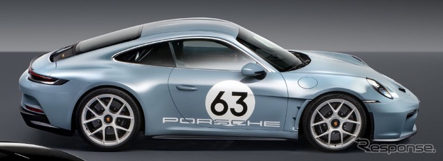 ポルシェ 911 S/T の「ヘリテージデザインパッケージ」装着車