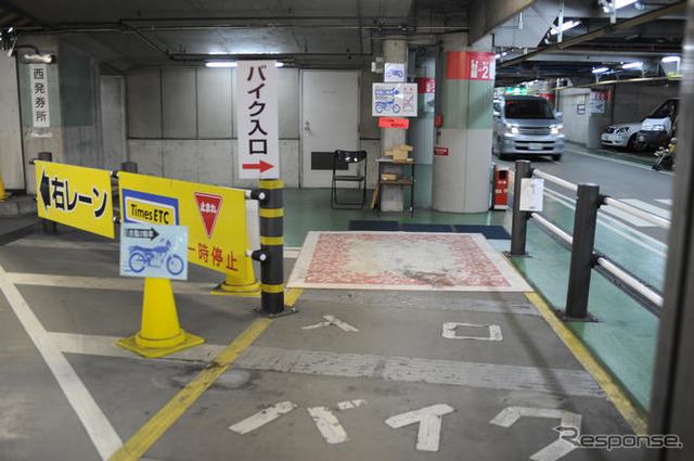 大阪市道路公社、二輪車駐車スペースを拡大…長堀駐車場