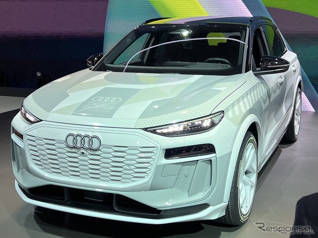 アウディ Q6 e-tronのプロトタイプ