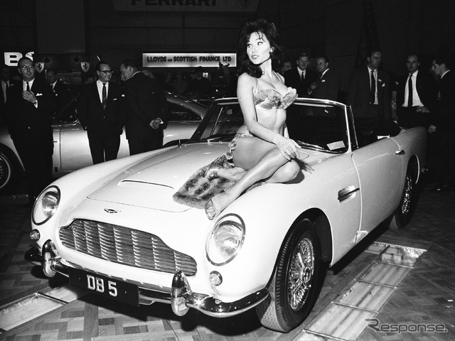 アストンマーティンDB5(1963年10月、ブリティッシュ・モーターショー)