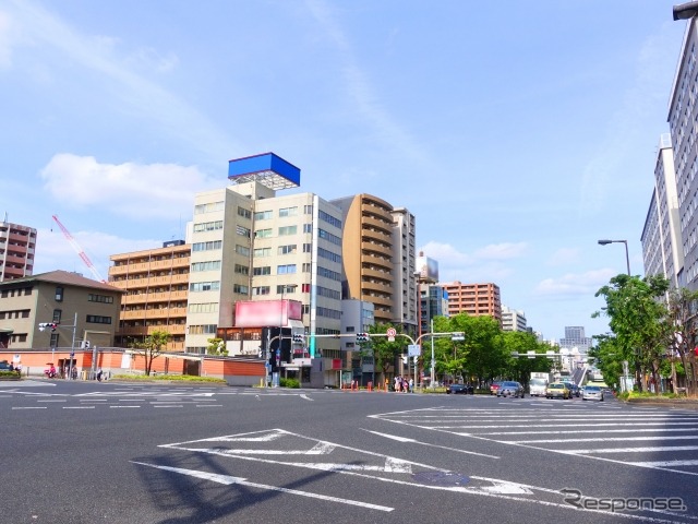 谷町9丁目交差点(大阪市天王寺区)