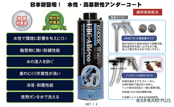 大和産業／下回り防錆剤関連商品「ENDOX」他