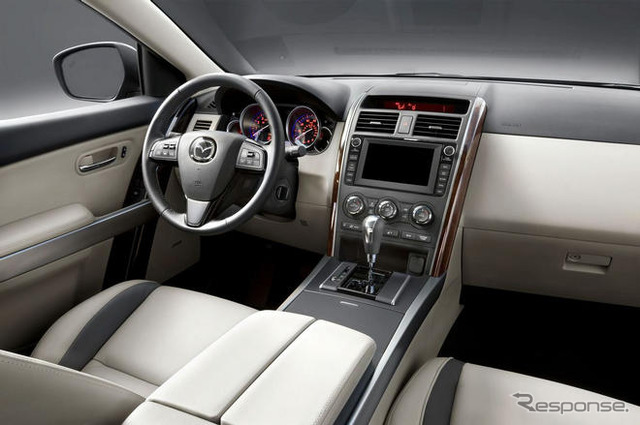 【ニューヨークモーターショー09】マツダ CX-9 …フェイスリフト実施