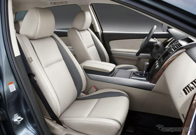 【ニューヨークモーターショー09】マツダ CX-9 …フェイスリフト実施