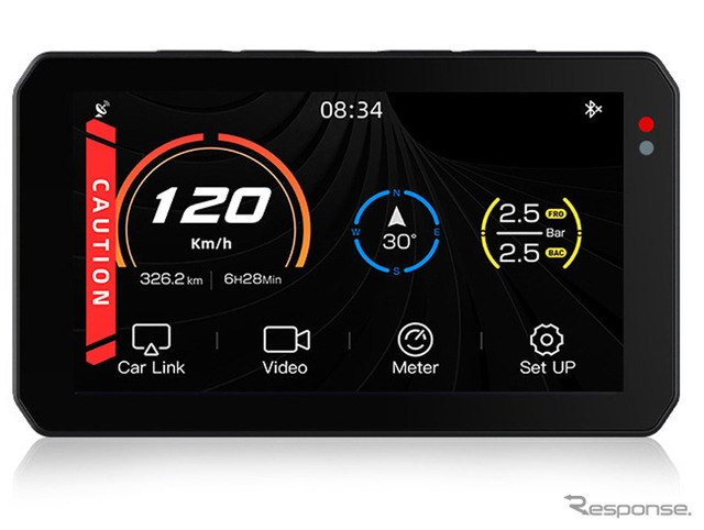 バイク用スマートライドモニター「AIO-5 Lite」