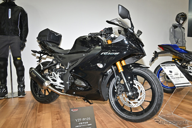 東京モーターサイクルショー2023に出品され話題となったYZF-R125