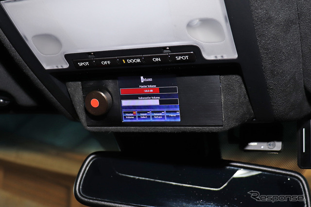 「パワーアンプ内蔵DSP」が搭載されたオーディオカーの一例(製作ショップ:アミューズ<広島県>)。