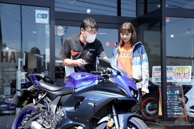 【#ヤマハ女子】「いつかスタントも自分で!」俳優の指出瑞貴さんが、バイク&水上バイクを1日で遊び倒した