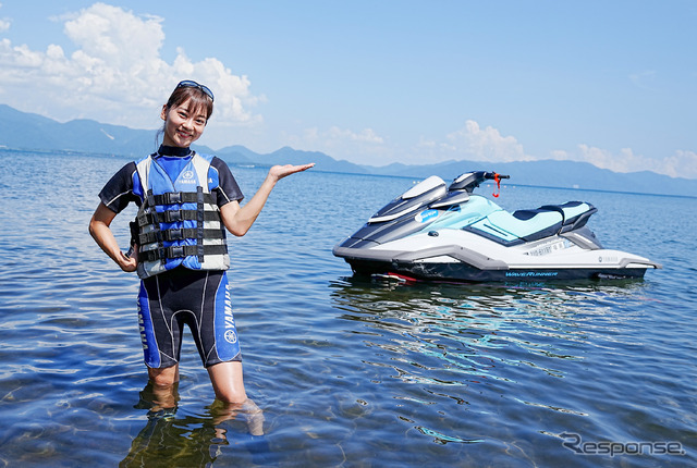 指出瑞貴さんとヤマハ FXクルーザーHO
