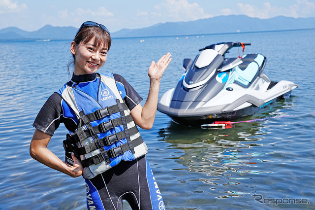 ヤマハ女子の指出瑞貴さんが、バイクと水上バイクを1日で遊び倒す!