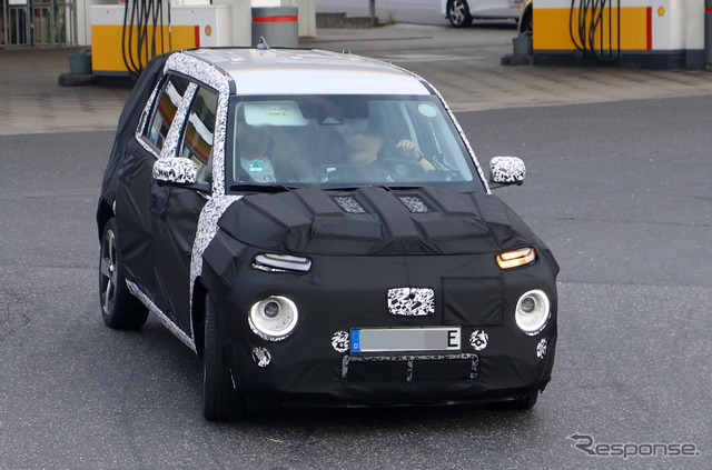 ヒョンデ キャスパーEV プロトタイプ(スクープ写真)