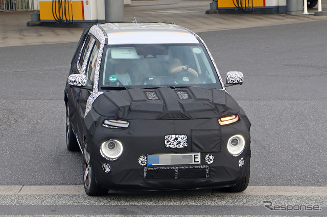 ヒョンデ キャスパーEV プロトタイプ(スクープ写真)