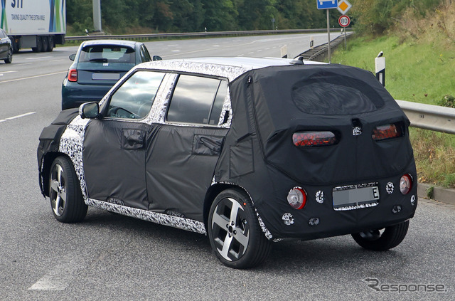 ヒョンデ キャスパーEV プロトタイプ(スクープ写真)