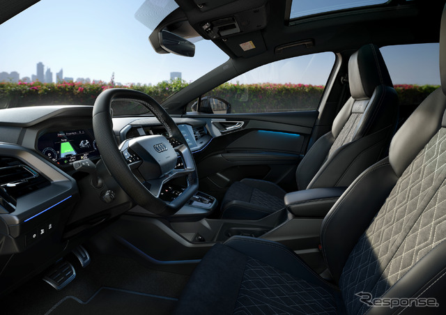 アウディ Q4 e-tron の2024年モデルの「エディションSライン」