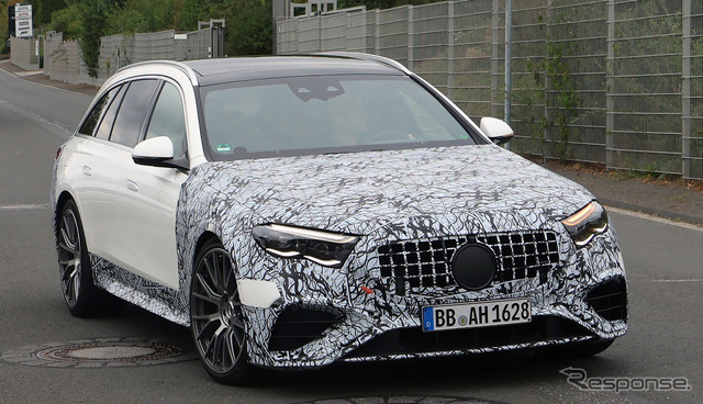 メルセデスAMG E53 ステーションワゴン 新型プロトタイプ(スクープ写真)