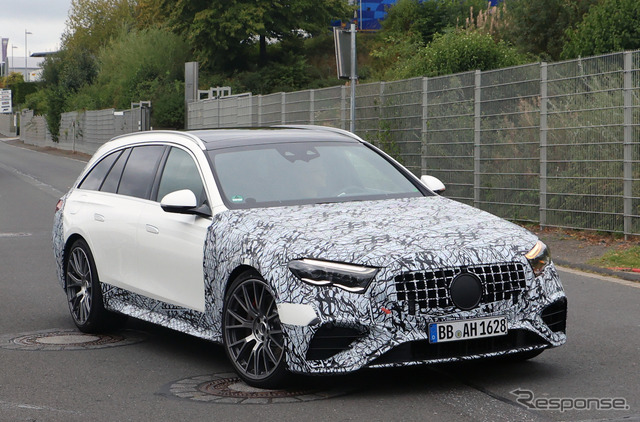 メルセデスAMG E53 ステーションワゴン 新型プロトタイプ(スクープ写真)