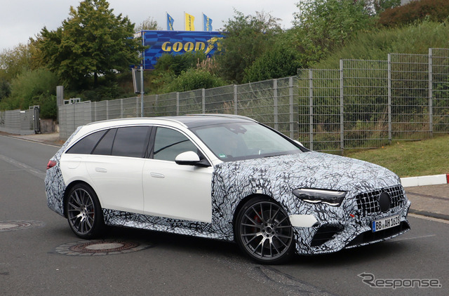メルセデスAMG E53 ステーションワゴン 新型プロトタイプ(スクープ写真)