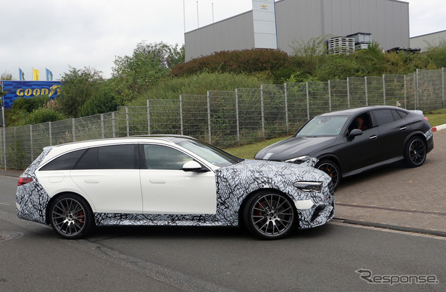 メルセデスAMG E53 ステーションワゴン 新型プロトタイプ(スクープ写真)