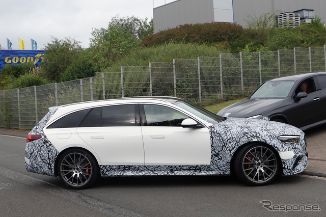 メルセデスAMG E53 ステーションワゴン 新型プロトタイプ(スクープ写真)