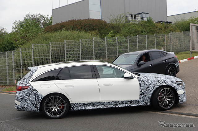メルセデスAMG E53 ステーションワゴン 新型プロトタイプ(スクープ写真)
