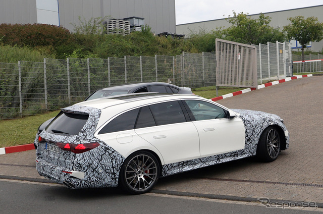 メルセデスAMG E53 ステーションワゴン 新型プロトタイプ(スクープ写真)