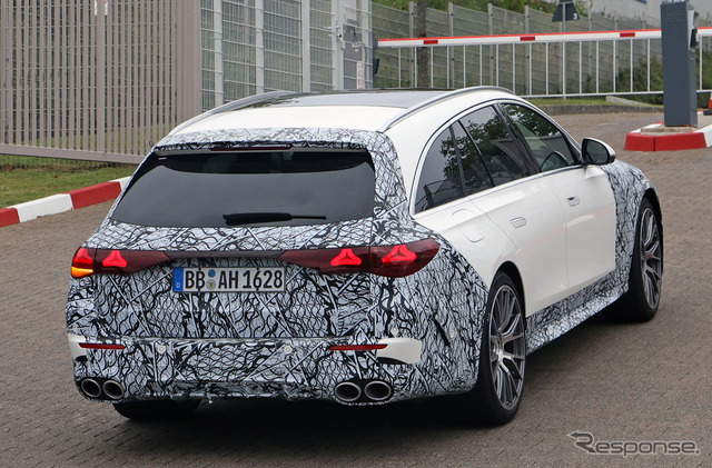メルセデスAMG E53 ステーションワゴン 新型プロトタイプ(スクープ写真)