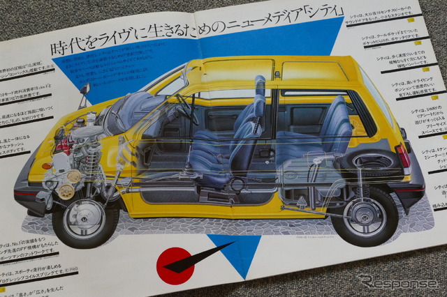 ホンダ・シティ(初代)&モトコンポ 当時のカタログ